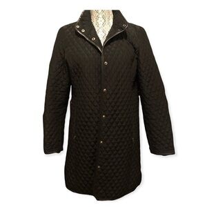 Women's Quilted Utility Jacket - Black